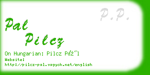 pal pilcz business card